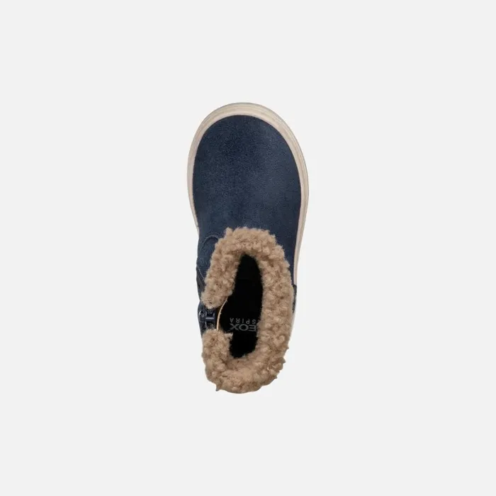 Geox Ankle Boots NASHIK TODDLER GIRL Navy Mid Calf Boots Navy 8211 Kids