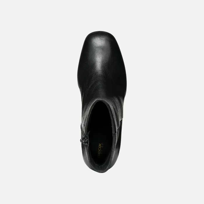 Geox Ankle Boots TEULADA WOMAN Black Highheel Ankle Boots Black 8211 Woman