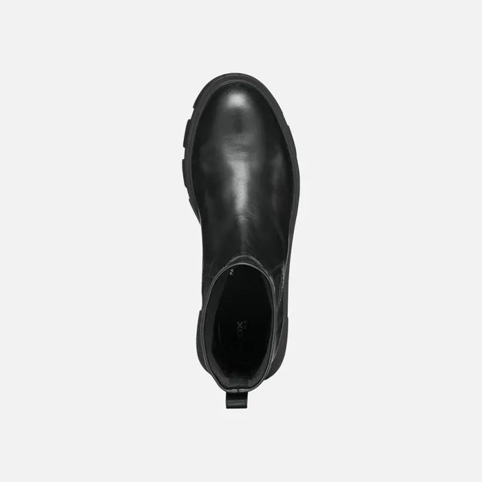 Geox Ankle Boots VILDE C Chelsea Boots Black Woman Geox Black 8211 Woman