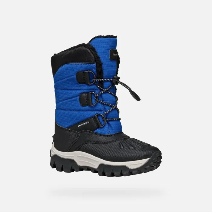 Geox Boots HIMALAYA ABX JUNIOR RoyalBlack Waterproof Boots Royalblack 8211 Kids