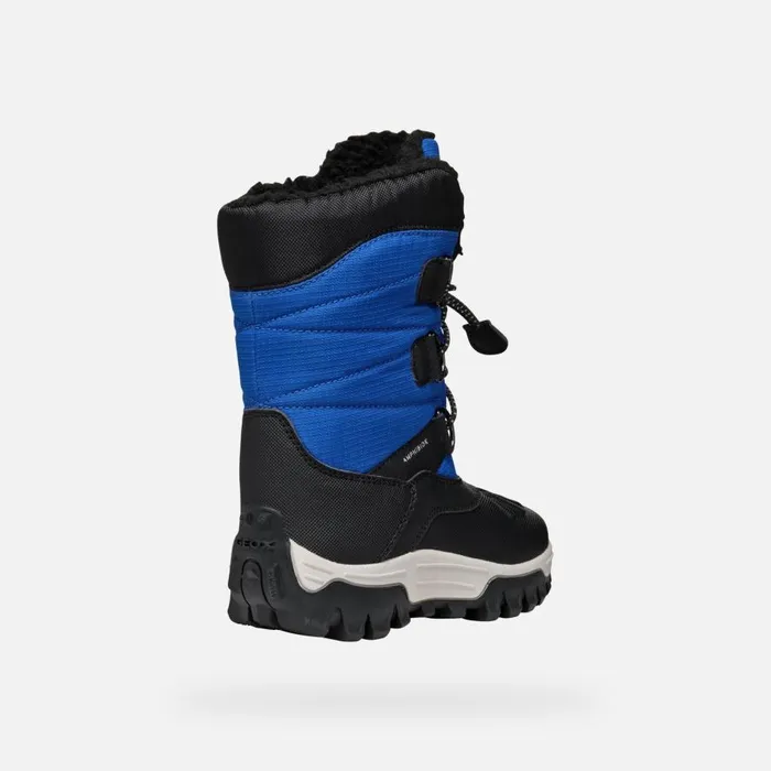 Geox Boots HIMALAYA ABX JUNIOR RoyalBlack Waterproof Boots Royalblack 8211 Kids