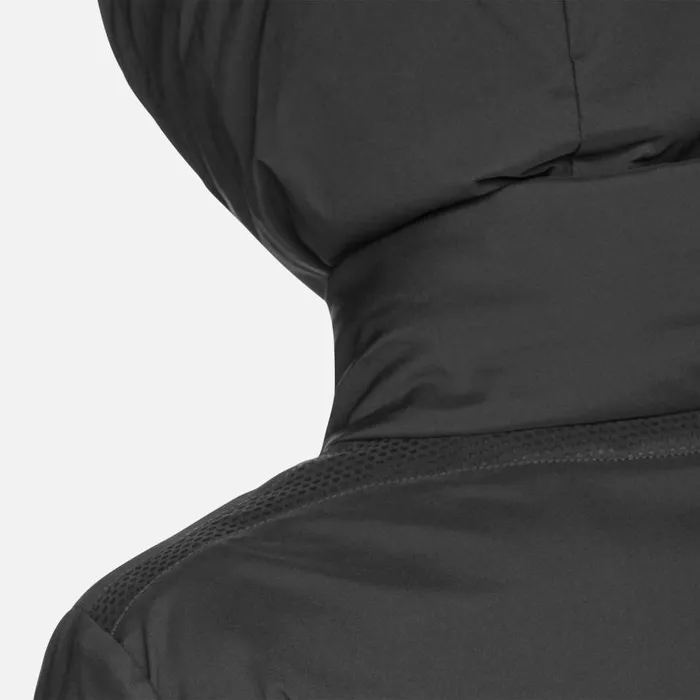 Geox Down Jackets ELEANA WOMAN Black Fulllength Quilted Coat Black 8211 Woman