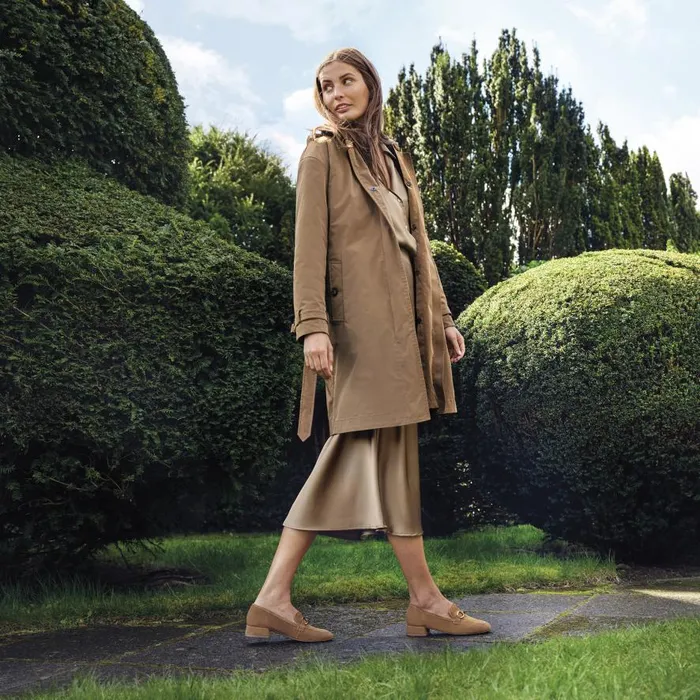Geox Jackets ANYWECO WOMAN Hazelnut Brown Trench Coat Hazelnut Brown 8211 Woman
