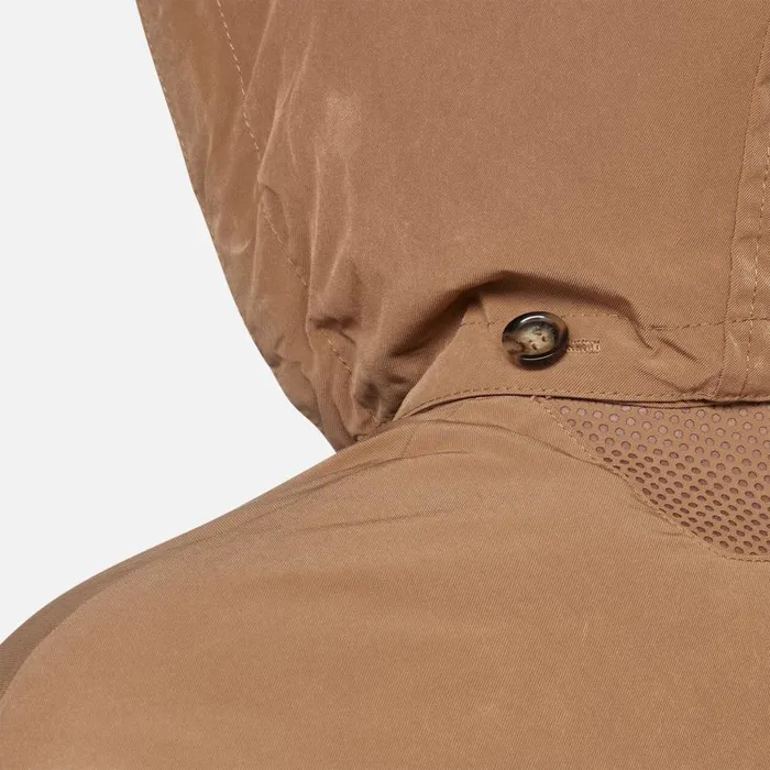 Geox Jackets ANYWECO WOMAN Hazelnut Brown Trench Coat Hazelnut Brown 8211 Woman