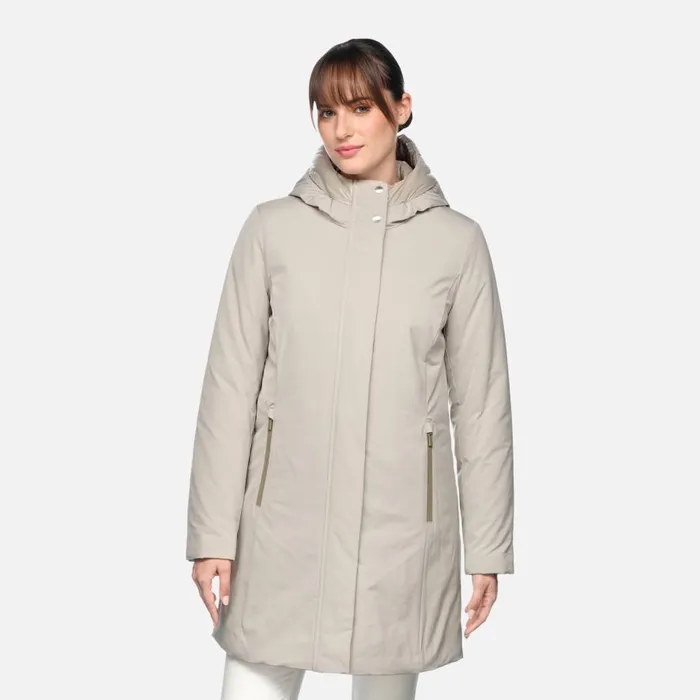 Geox Jackets SPHERICA WOMAN String Long Parka String 8211 Woman