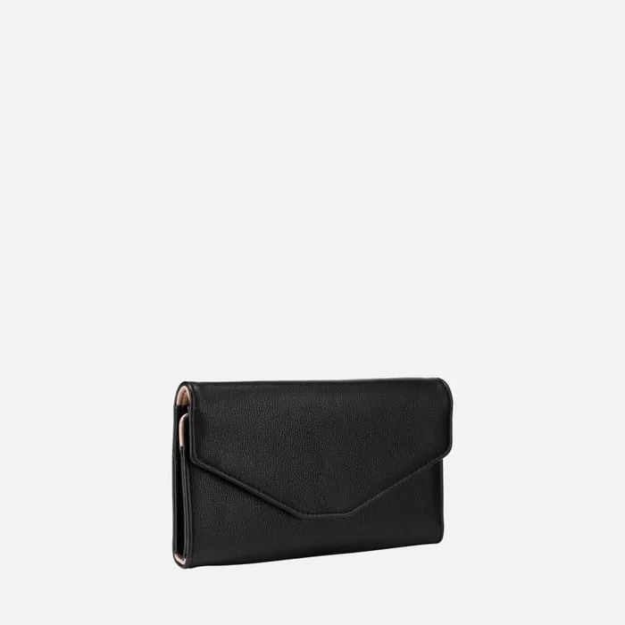Geox Purses And Wallets TRAWELLET WOMAN Black Wallet Black 8211 Woman