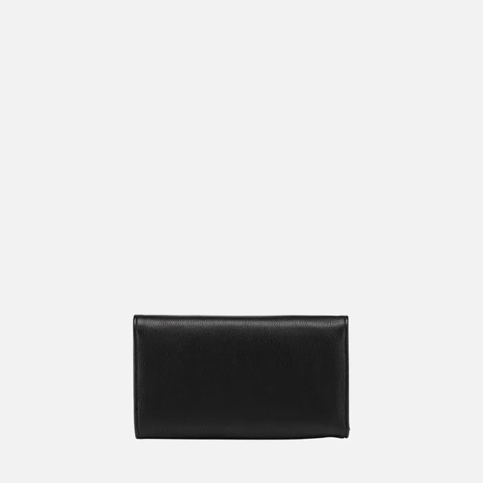 Geox Purses And Wallets TRAWELLET WOMAN Black Wallet Black 8211 Woman