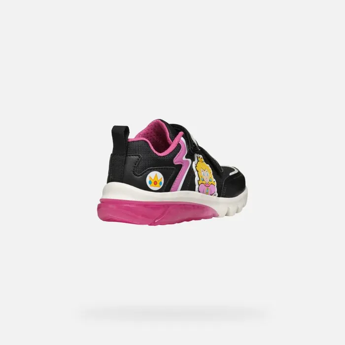 Geox Sneakers CIBERDRON JUNIOR BlackFuchsia Nintendo 8211 Supermario Blackfuchsia 8211 Kids