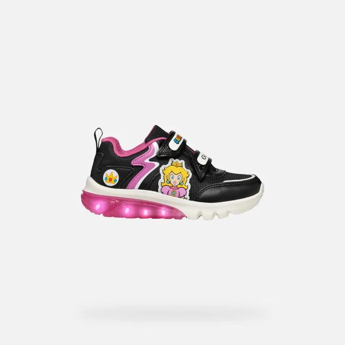 Geox Sneakers CIBERDRON JUNIOR BlackFuchsia Nintendo 8211 Supermario Blackfuchsia 8211 Kids