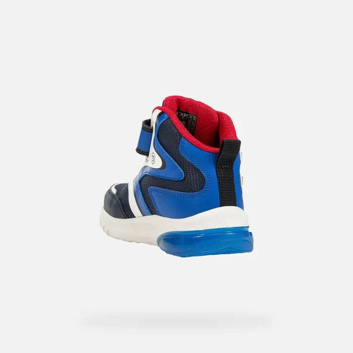 Geox Sneakers CIBERDRON JUNIOR NavyRoyal Nintendo 8211 Supermario Navyroyal 8211 Kids