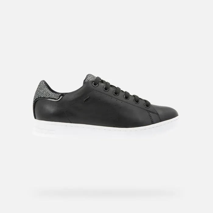 Geox Sneakers JAYSEN Women039s Black Low Top Sneakers Geox Black 8211 Woman