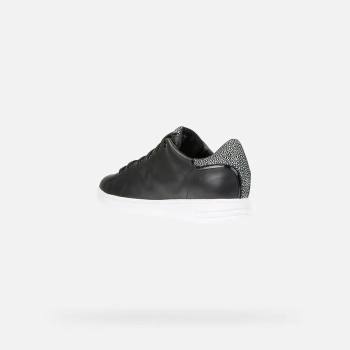 Geox Sneakers JAYSEN Women039s Black Low Top Sneakers Geox Black 8211 Woman