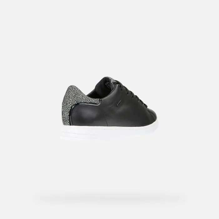 Geox Sneakers JAYSEN Women039s Black Low Top Sneakers Geox Black 8211 Woman