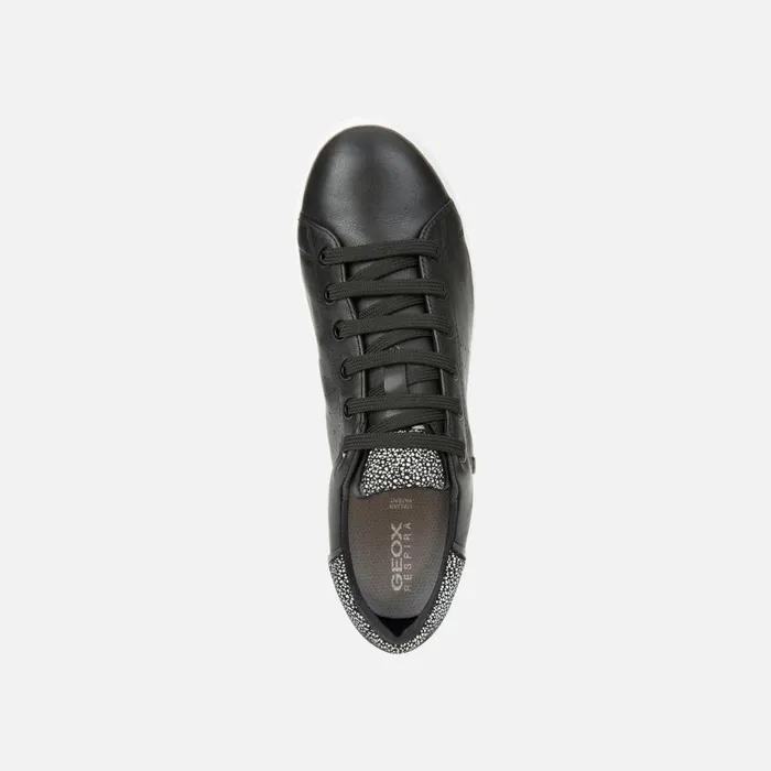 Geox Sneakers JAYSEN Women039s Black Low Top Sneakers Geox Black 8211 Woman