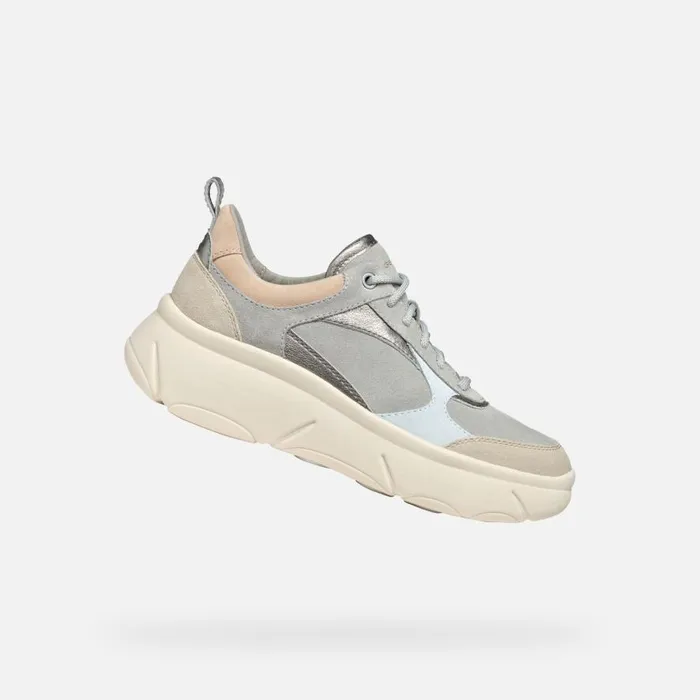 Geox Sneakers NEBULA 20 X WOMAN Dark GreyLight Taupe Low Top Sneakers Dark Greylight Taupe 8211 Woman Geox Sneakers NEBULA 20 X WOMAN Dark GreyLight Taupe Low Top Sneakers Dark Greylight Taupe 8211 Woman