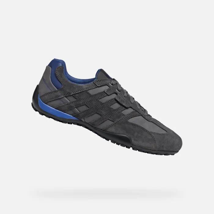 Geox Sneakers SNAKE MAN Graphite Low Top Sneakers Graphite 8211 Man