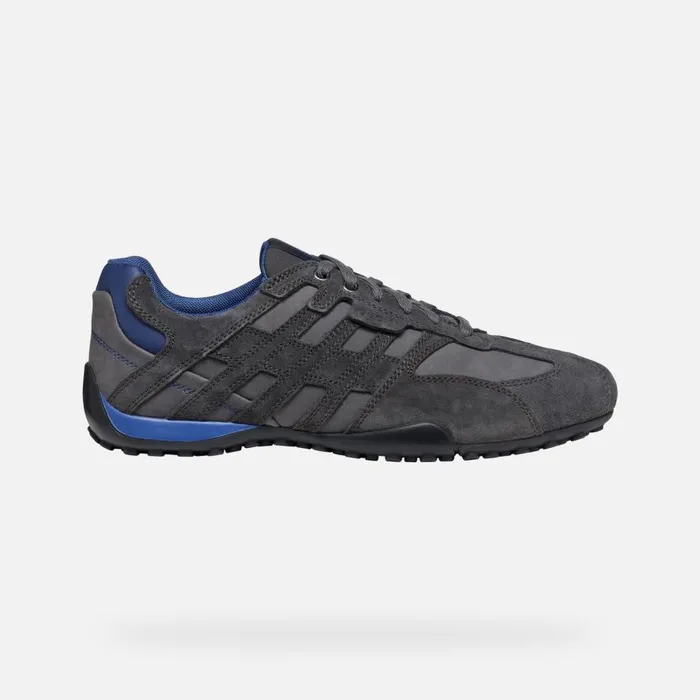 Geox Sneakers SNAKE MAN Graphite Low Top Sneakers Graphite 8211 Man