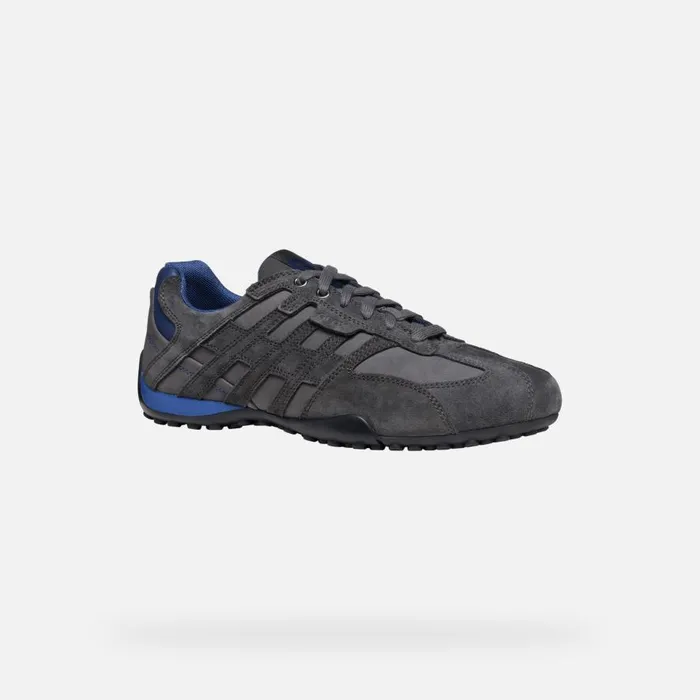 Geox Sneakers SNAKE MAN Graphite Low Top Sneakers Graphite 8211 Man