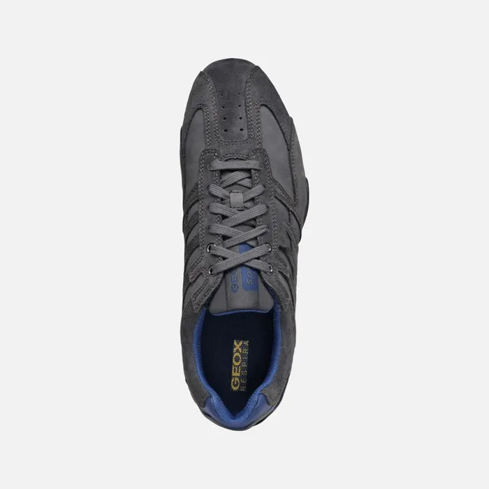 Geox Sneakers SNAKE MAN Graphite Low Top Sneakers Graphite 8211 Man