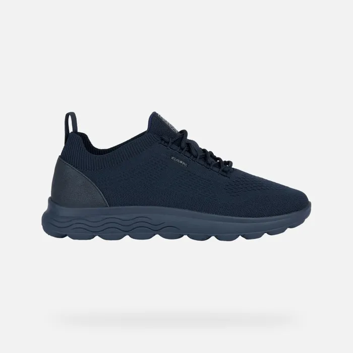 Geox Sneakers SPHERICA A Low Top Sneakers Navy Blue Man Geox Navydark Avio 8211 Man