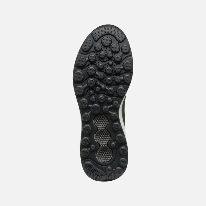 Geox Sneakers SPHERICA ACTIF X1 ABX MAN Dark CoffeeDark Green Low Top Sneakers Dark Coffeedark Green 8211 Man