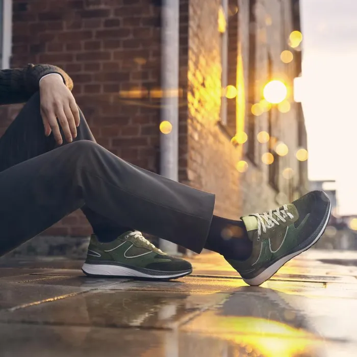 Geox Sneakers SPHERICA ACTIF X1 ABX MAN Dark CoffeeDark Green Low Top Sneakers Dark Coffeedark Green 8211 Man