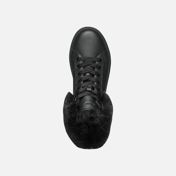 Geox Sneakers SPHERICA EC41 WOMAN Black High Top Sneakers Black 8211 Woman