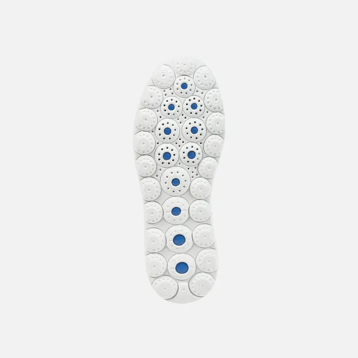 Geox Sneakers SPHERICA EC41 Women039s White Low Top Sneakers Geox Whitegold 8211 Woman