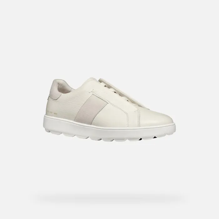 Geox Sneakers SPHERICA ECUB1 MAN White Low Top Sneakers White 8211 Man