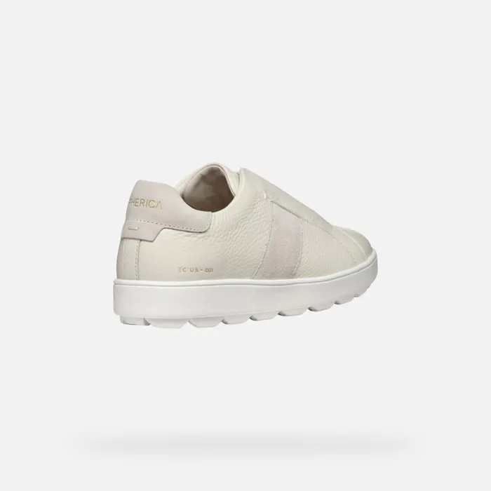 Geox Sneakers SPHERICA ECUB1 MAN White Low Top Sneakers White 8211 Man