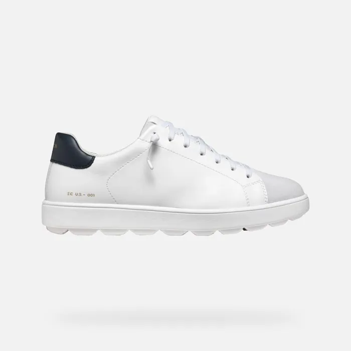 Geox Sneakers SPHERICA ECUB1 MAN WhiteOff White Low Top Sneakers Whiteoff White 8211 Man