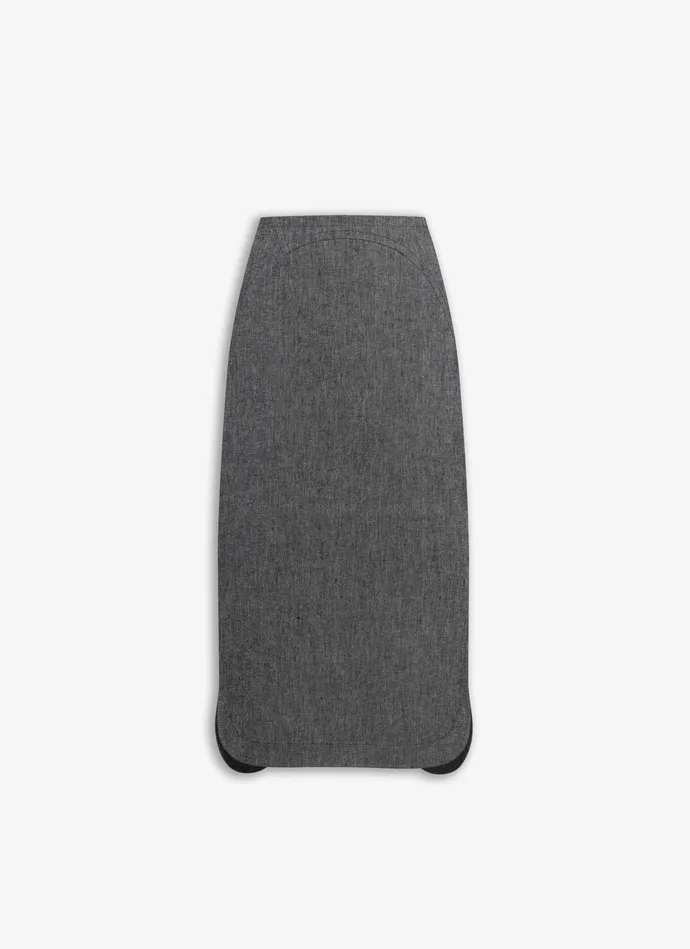 Gray MERMAID SKIRT Women Alaa Skirts