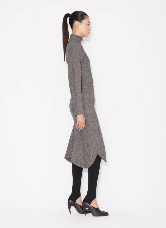 Gray MERMAID SKIRT Women Alaa Skirts