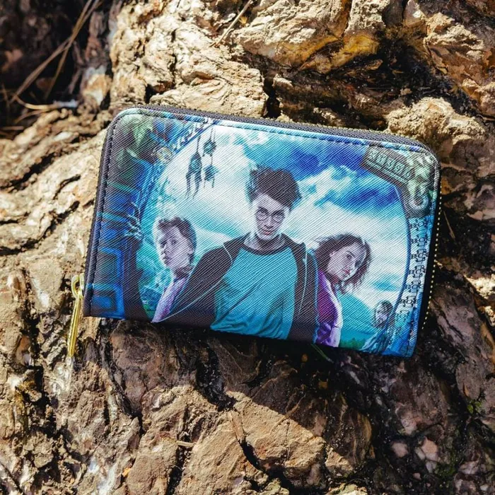 Harry Potter And The Prisoner Of Azkaban Poster Zip Around Wallet Unisex Loungefly Bags and Wallets