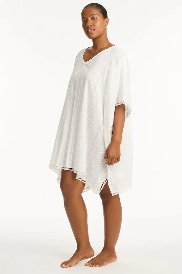 Heatwave Kaftan Heatwave White Women Sea Level Kaftans