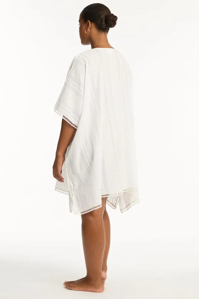 Heatwave Kaftan Heatwave White Women Sea Level Kaftans