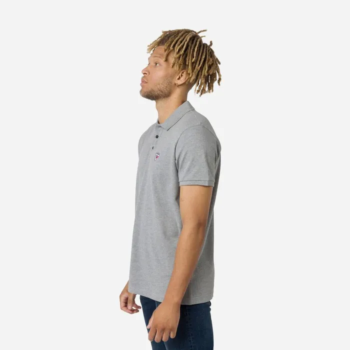 Herren Polos Und TShirts Rossignol Polohemd Mit Logo Fr Herren Heathergrey280