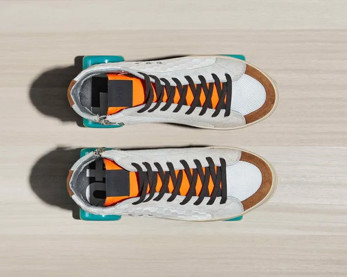 High Tops Mens P448 Roller Skate Vesuvio