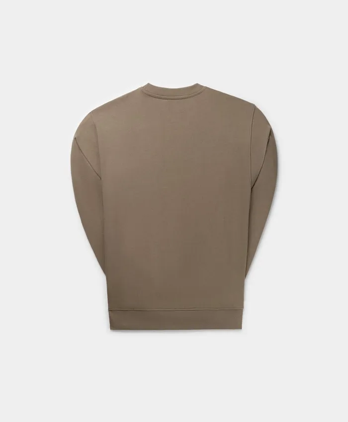 Iron Taupe Oversized Rashad Sweater Men Daily Paper Hoodies and Sweaters