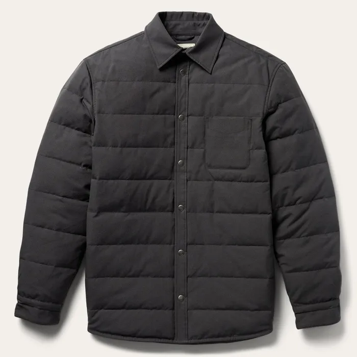 Jackets Men Stetson Grey Down Jacket Grey
