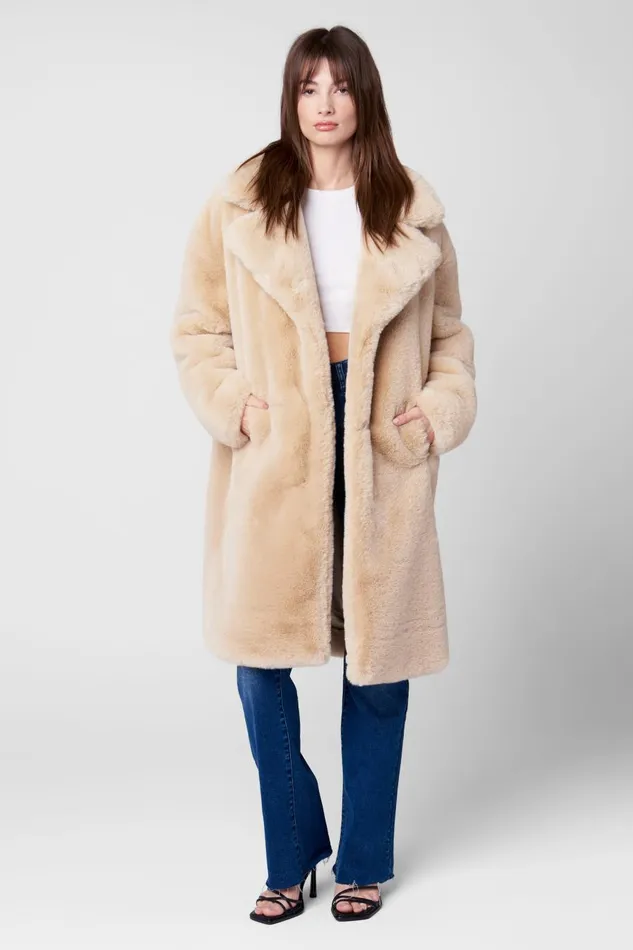 Jackets Women Blank Nyc Oatmeal Crush Coat