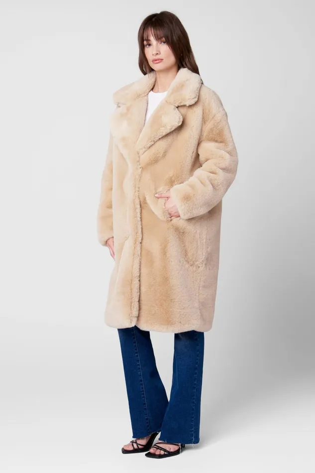 Jackets Women Blank Nyc Oatmeal Crush Coat