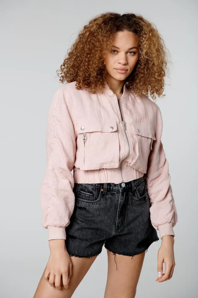 Jackets Women Blank Nyc Rosy Cheeks Bomber Jackets Women Blank Nyc Rosy Cheeks Bomber