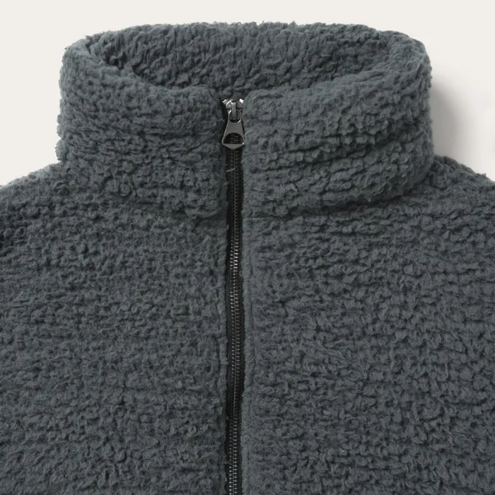 Jackets Women Stetson Fuzzy Teddy Bear Fleece Jacket Grey Jackets Women Stetson Fuzzy Teddy Bear Fleece Jacket Grey