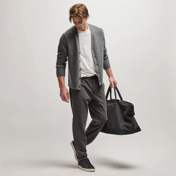 James Perse PantsDenim Cotton Twill Pant Magma Pigment 8211 Men