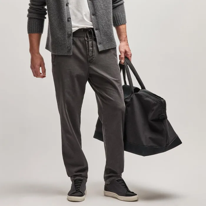 James Perse PantsDenim Cotton Twill Pant Magma Pigment 8211 Men