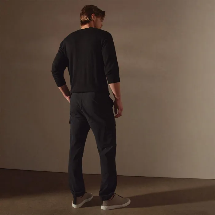 James Perse PantsDenim Performance Cargo Pant Black 8211 Men