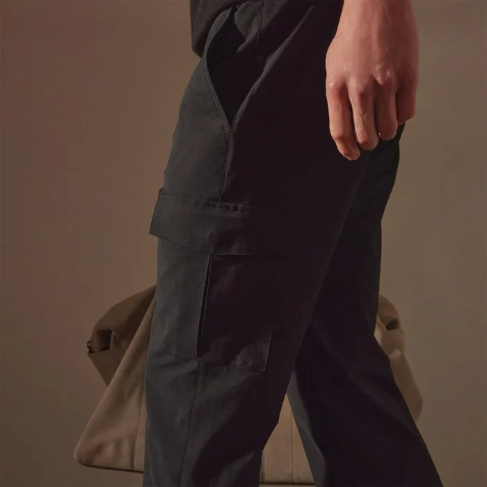 James Perse PantsDenim Performance Cargo Pant Black 8211 Men