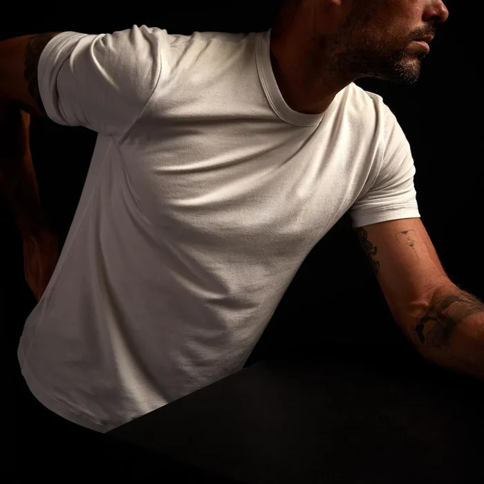 James Perse TShirts Elevated Lotus Jersey Lounge Tee White 8211 Men