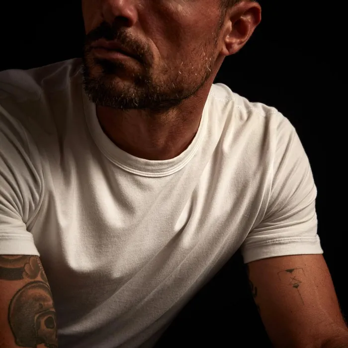 James Perse TShirts Elevated Lotus Jersey Lounge Tee White 8211 Men